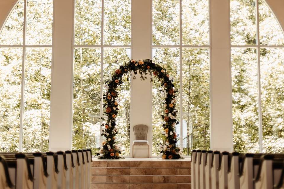 Glass chapel