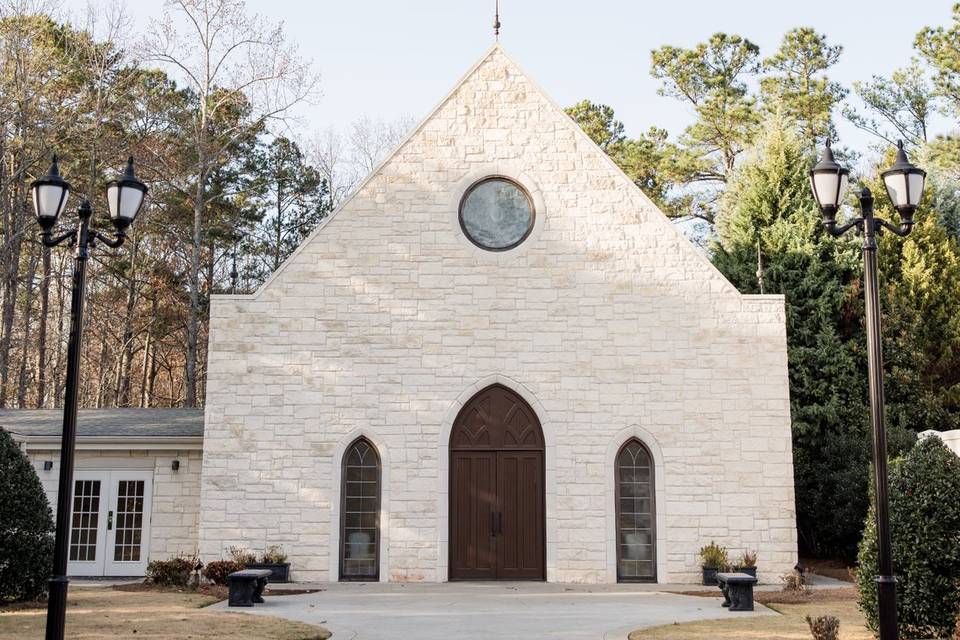 Stunning stone facade