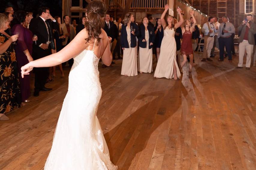 Bouquet Toss