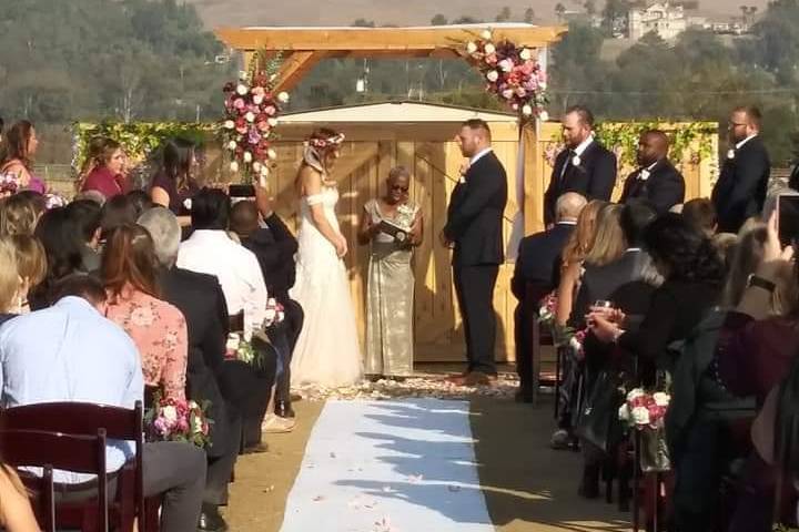 Officiant  Morgan Hill CA