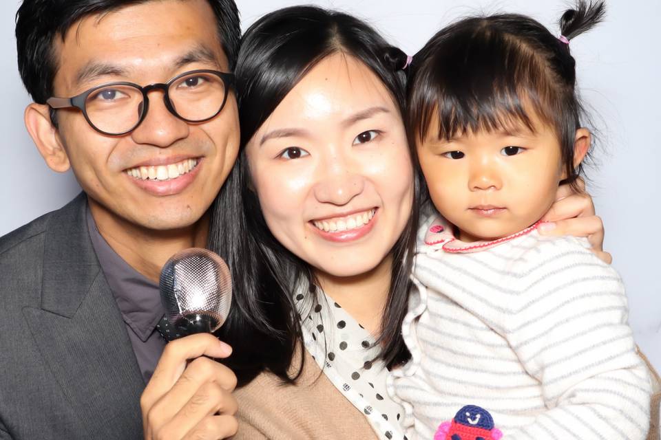 Family Photo Booth @ Wedding