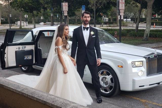 Arriving at the venue