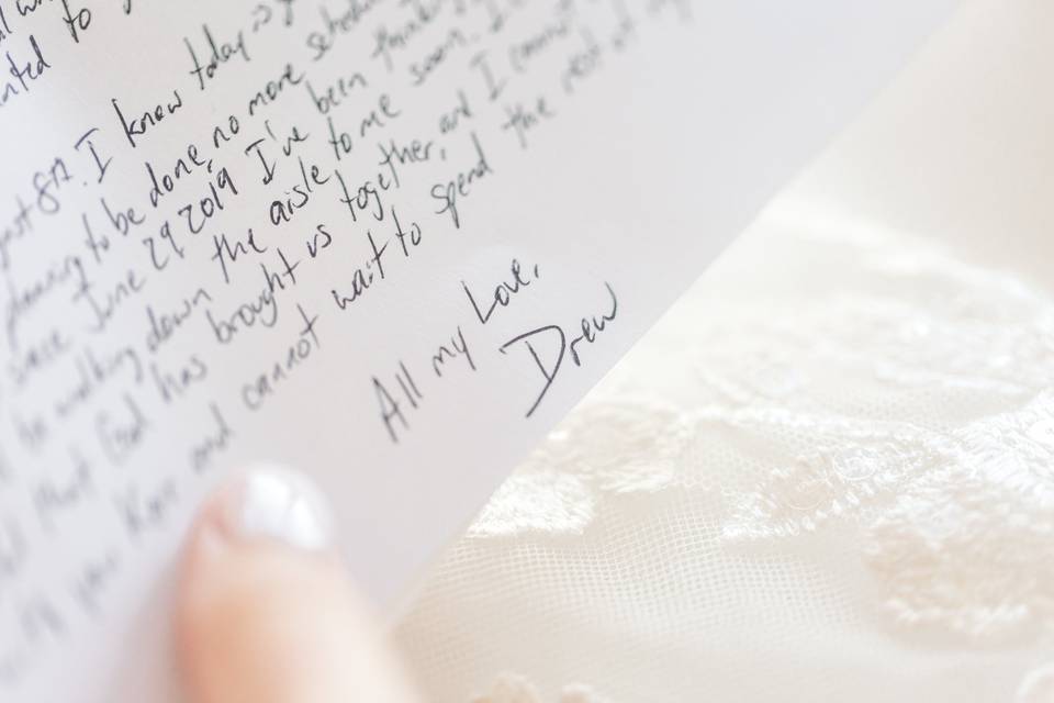 Wedding Day Love Notes