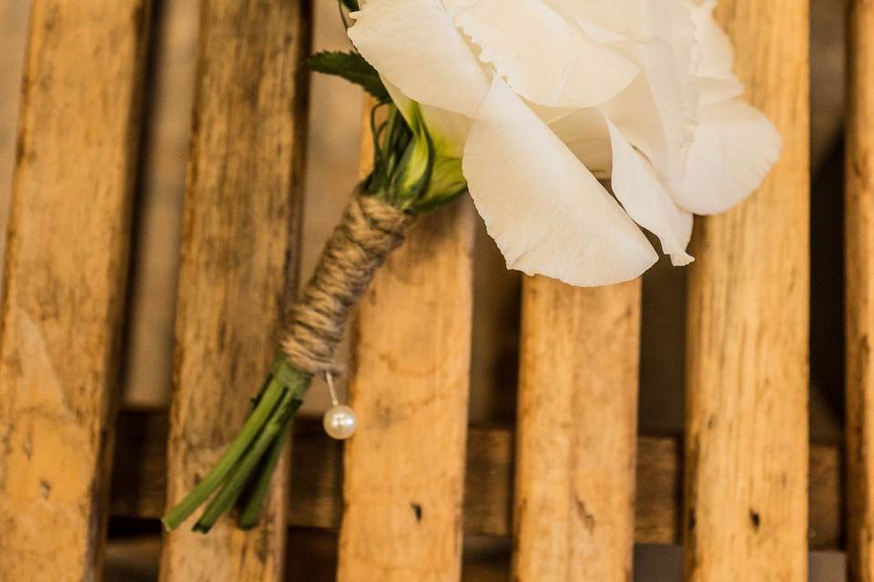 Boutonnière - lisianthus