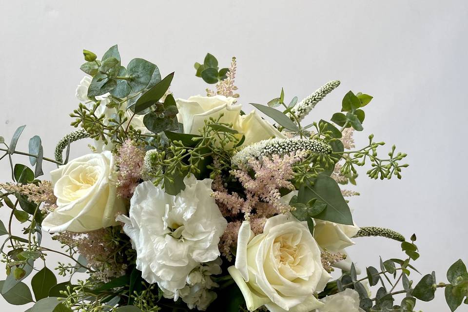 Red Roses Bridal Bouquet