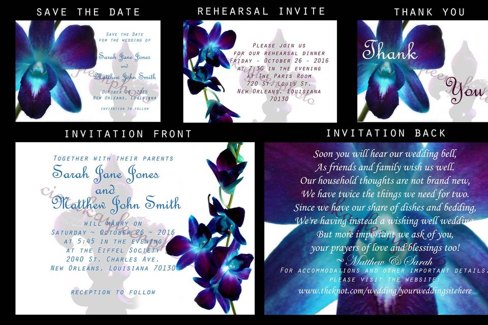 Wedding Invitation Designs