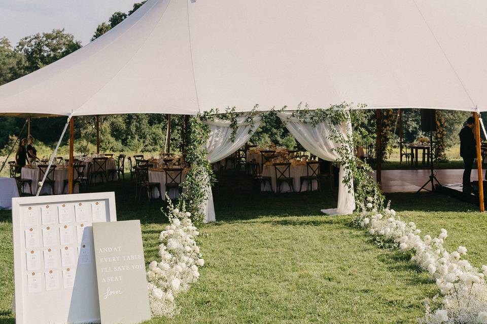 Tented Reception