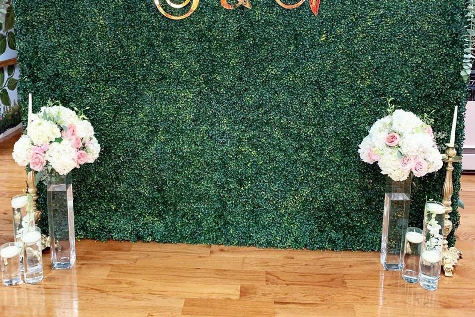 7FT Hedge Wall Marquee Letters