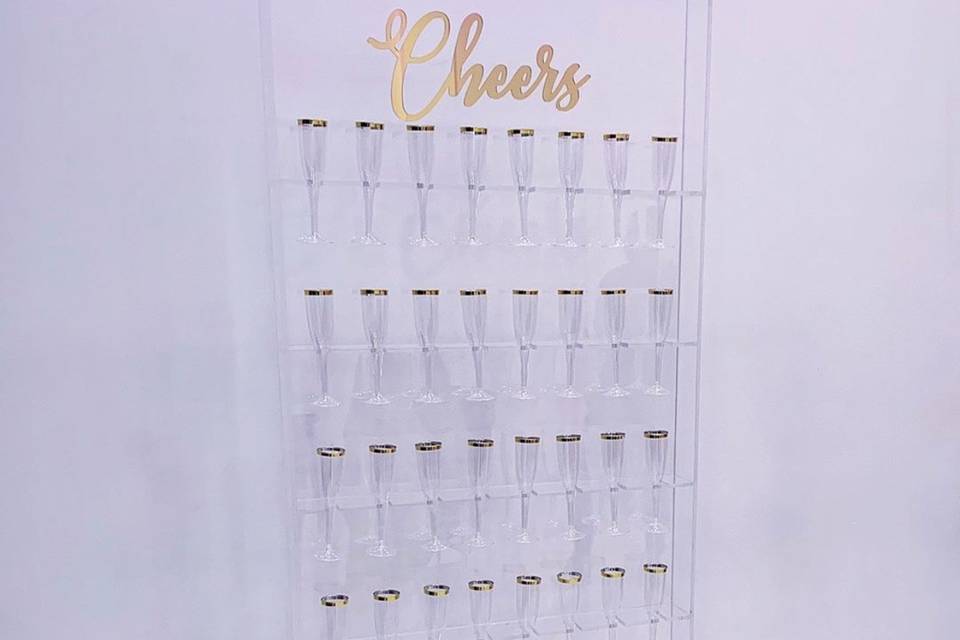7FT Champagne Wall