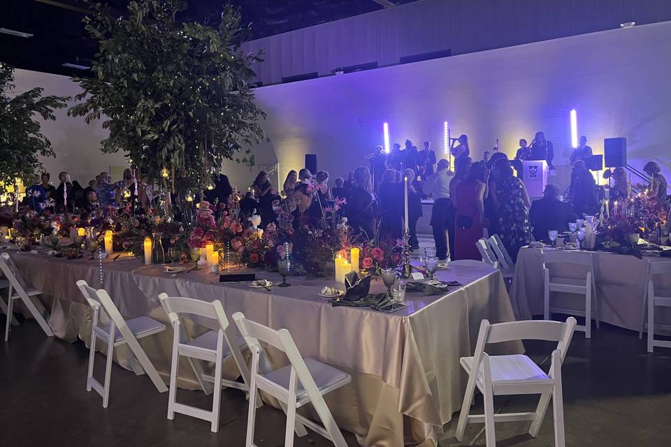 Tables, Chairs, Linens avail.