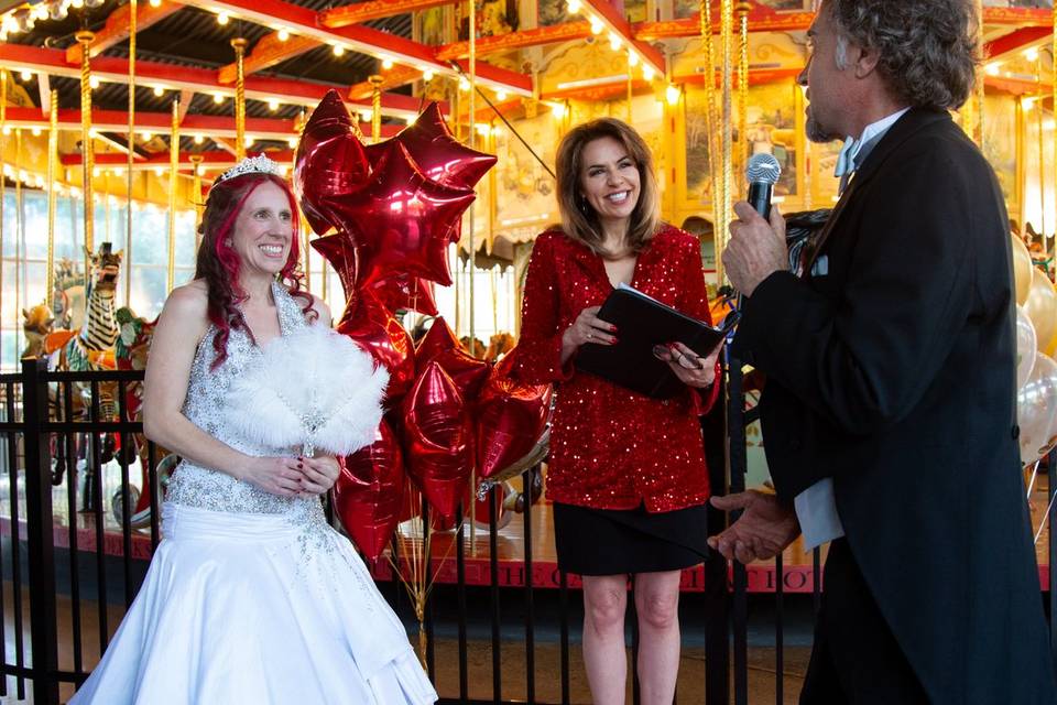 Circus Themed Wedding