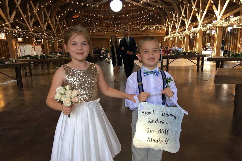 Flower Girl and Ring Bearer