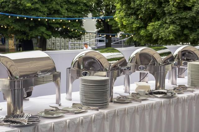 Catering setup