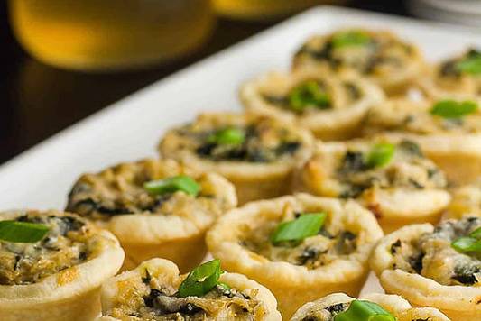 Filled vol-au-vents