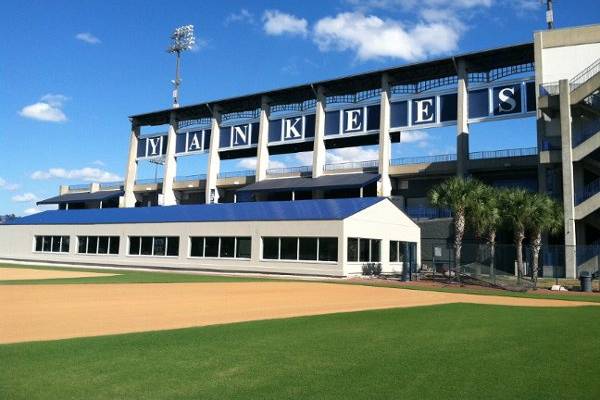 The new Yankees Pavilion
