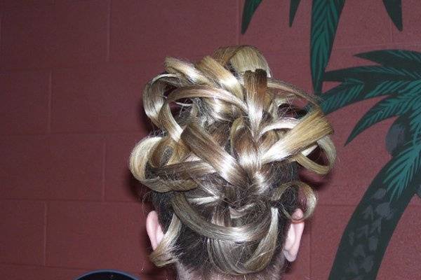 I call this Silk Ribbons, Updo!