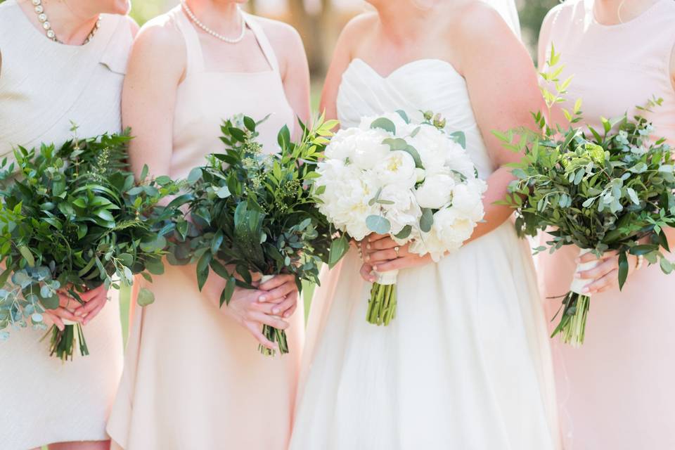 Leaf bouquets