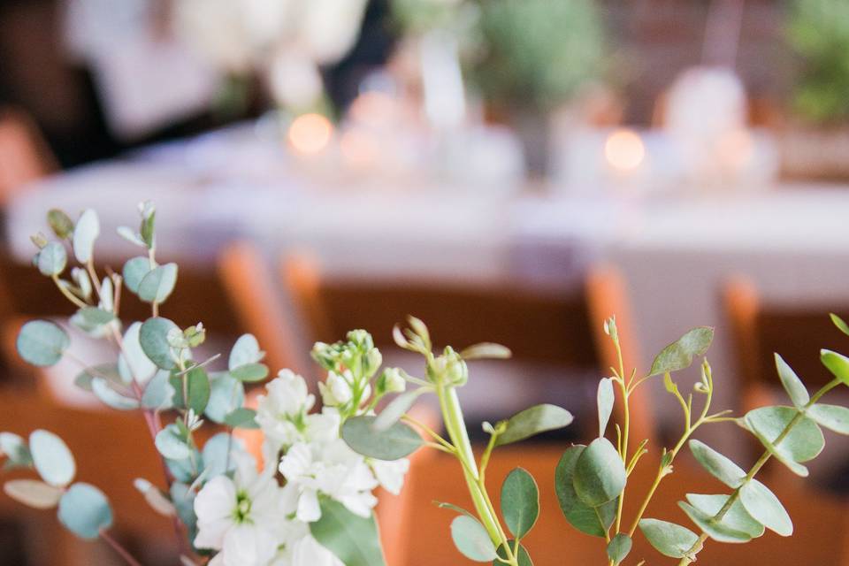 Single flower centerpiece