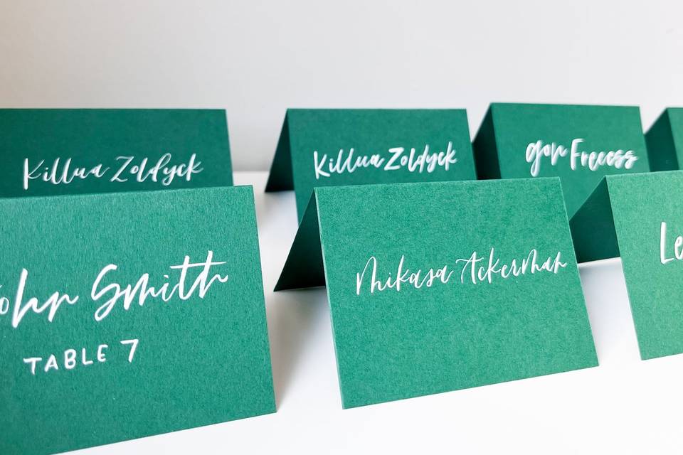 Placecards