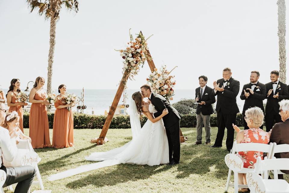 Coastal wedding vibes