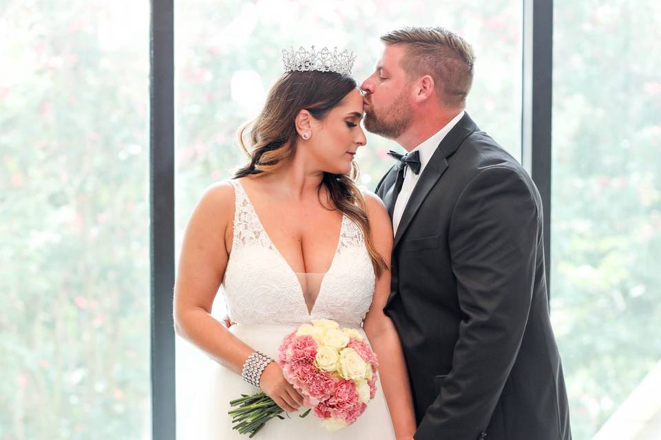 Couple in Front of Big Windows