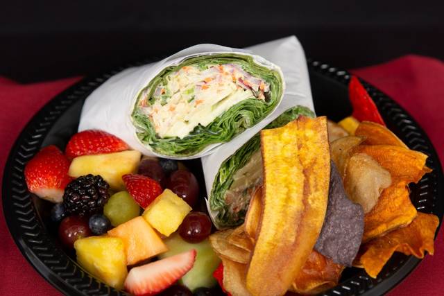 Apple veggie wrap