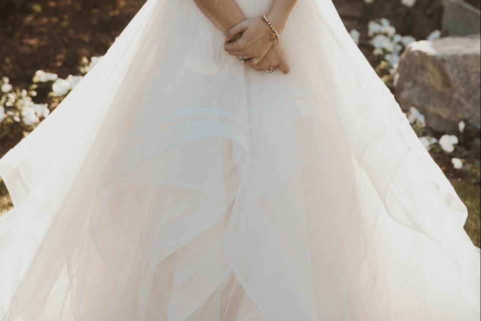 A beautiful princess gown