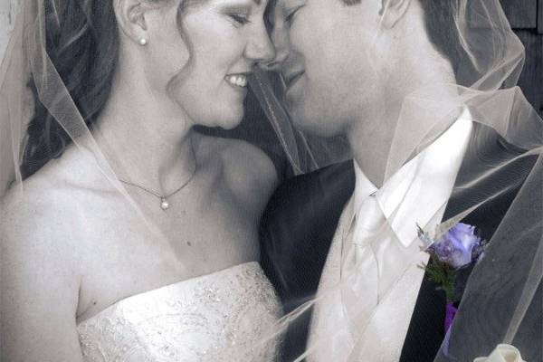 Bride and Groom Moment