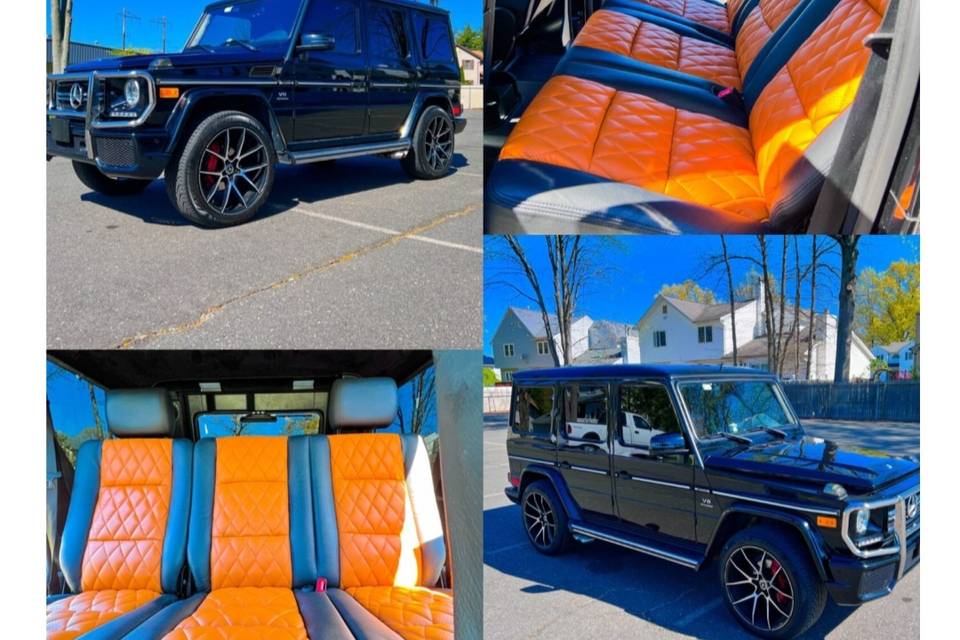 G-Wagon with Orange Guts