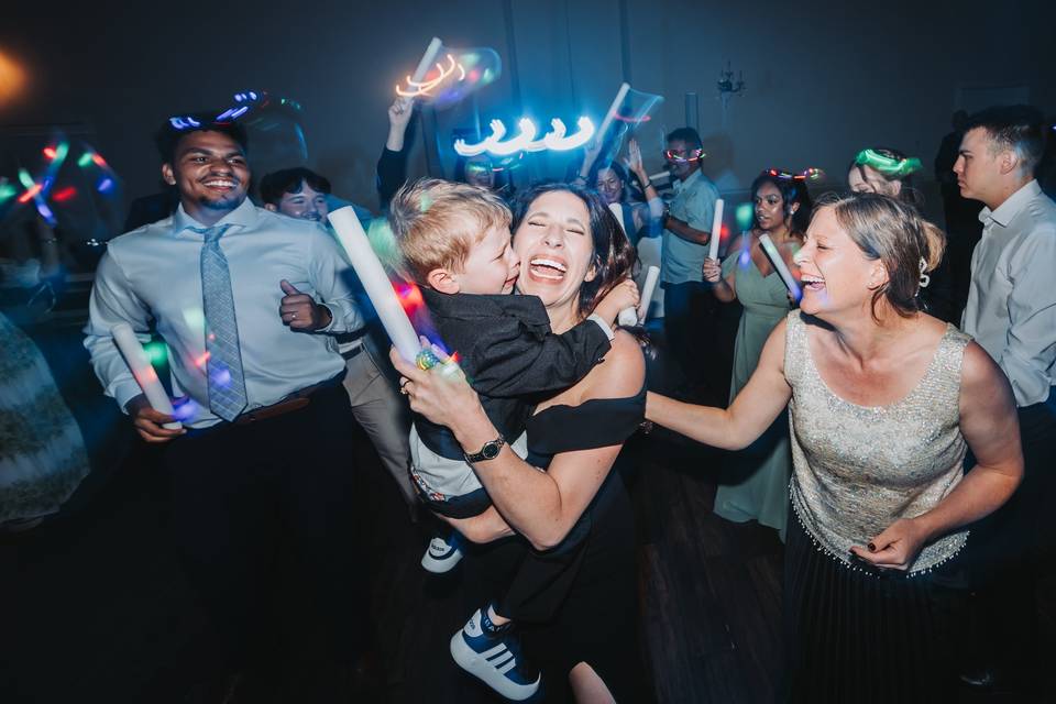 Dance and fun at the reception