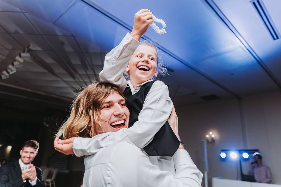 Dance and fun at the reception