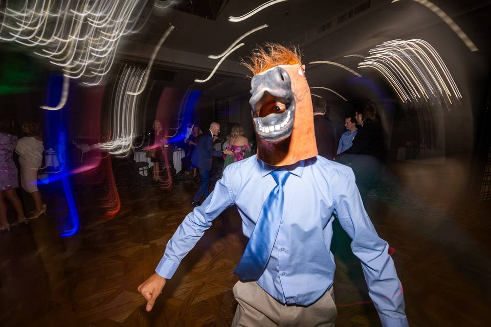 Dance and fun at the reception