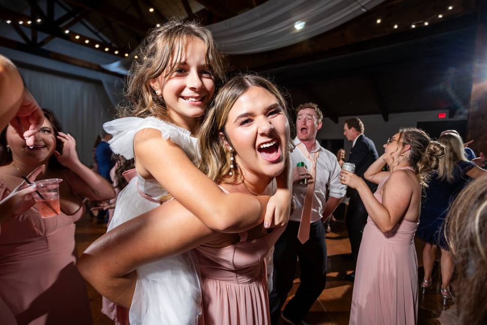 Dance and fun at the reception