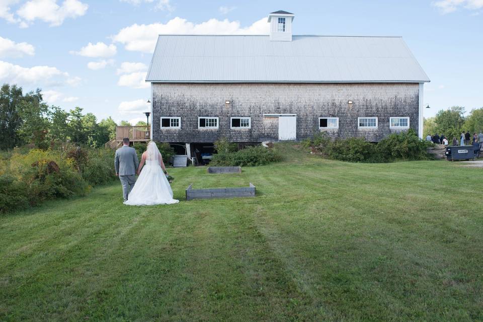 Side of barn