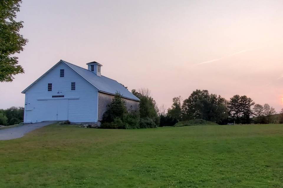 Barn from the field