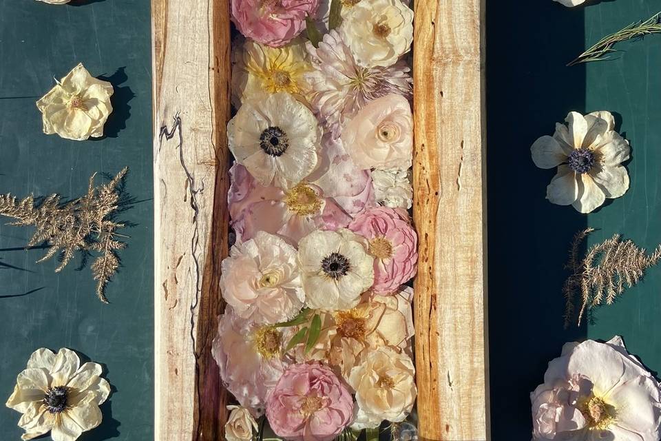 preserved bouquet flowers