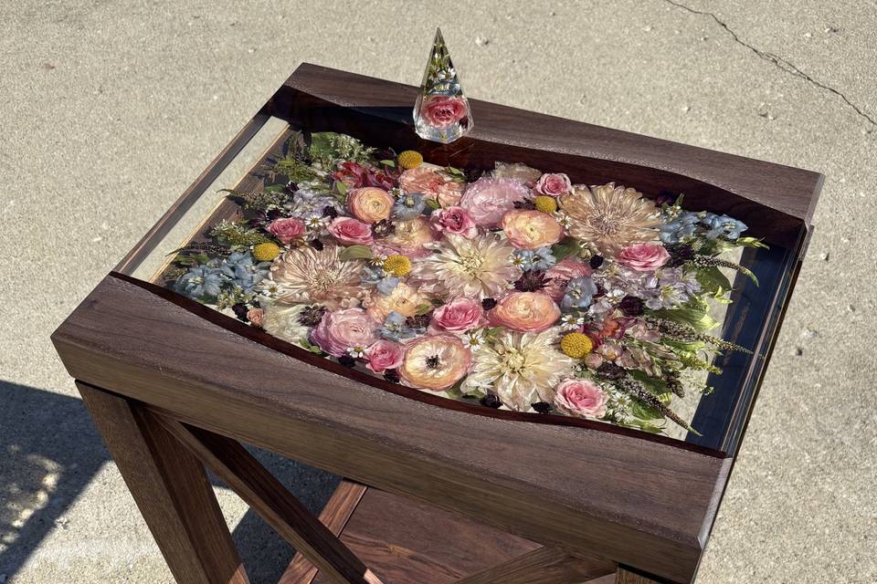 preserved bouquet flowers