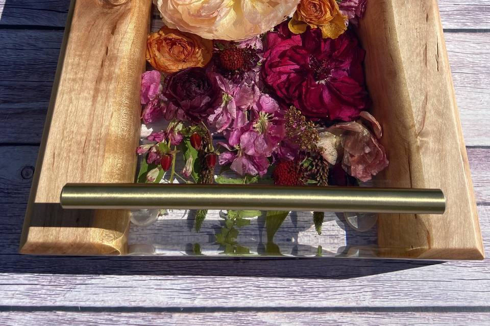 preserved bouquet flowers