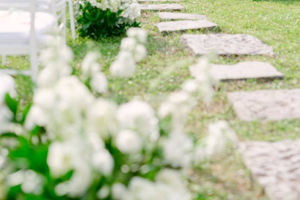 Ceremony in the garden