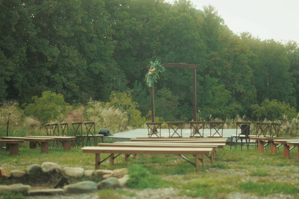 Mountain ceremony site