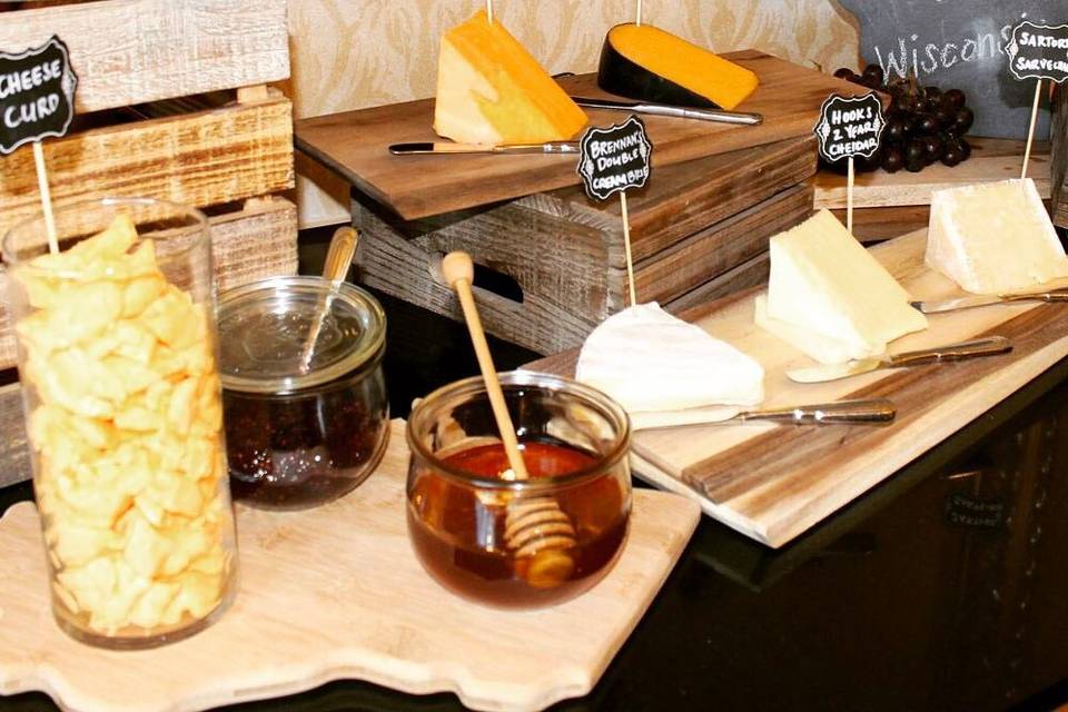 Wisconsin cheese display