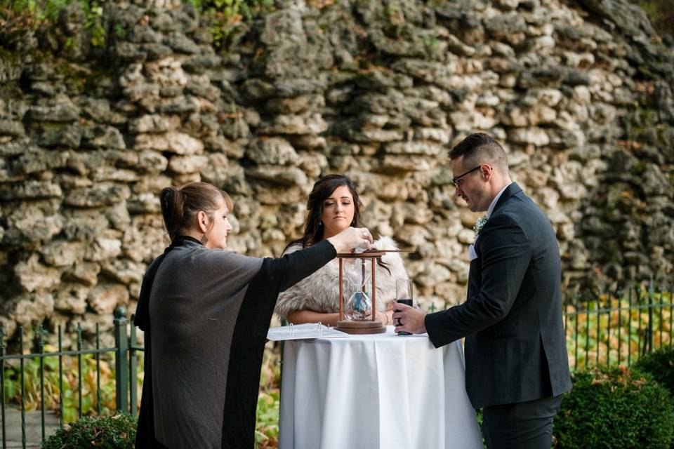 Sand ceremony