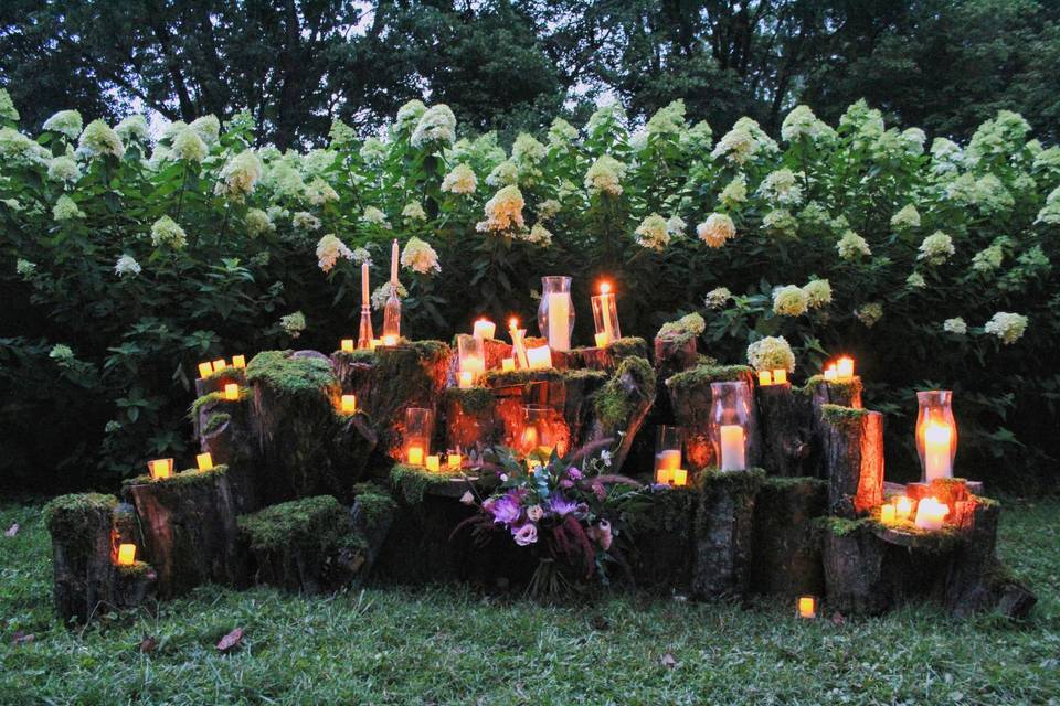 Decoration- Candle Logs