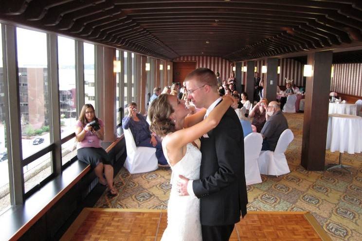 The brodsky's first dance - quarter deck, hotel captain cook