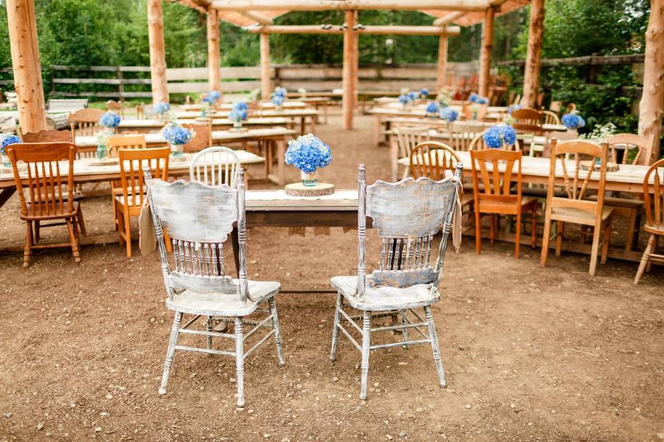 Here's to the couple! - Raven glacier lodge, girdwood