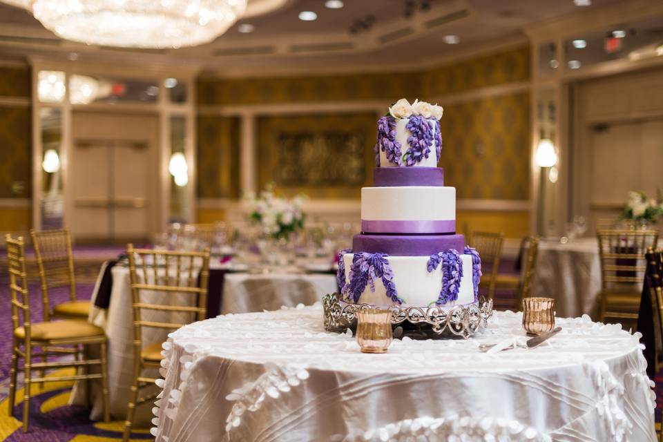 Violet cake