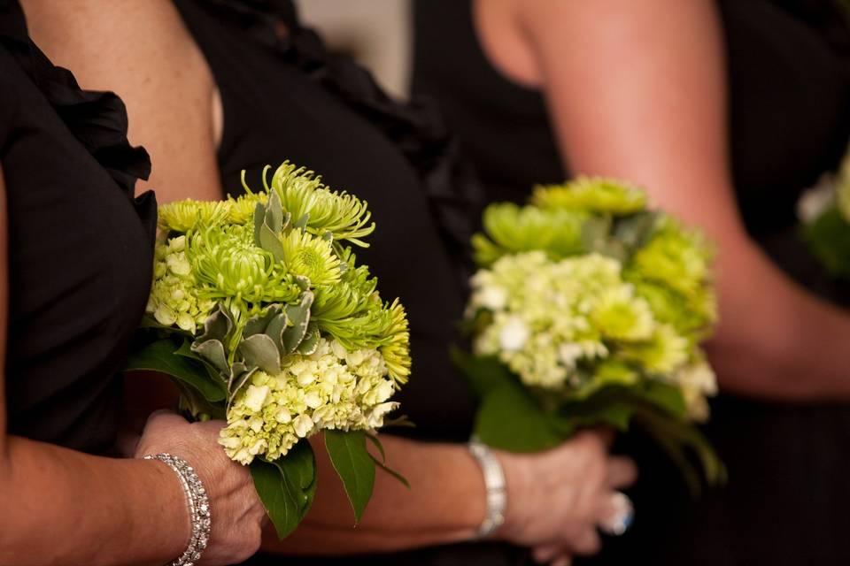 Textured Greens Floral Bouquet