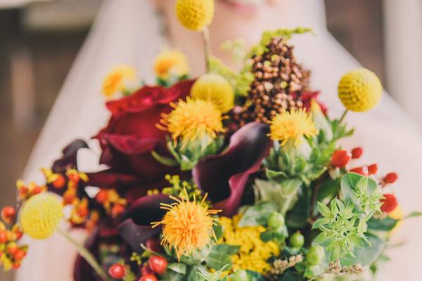 Wild & Weedy Fall Bouquet