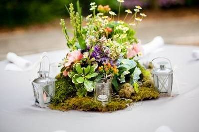 White Cascade Bouquet