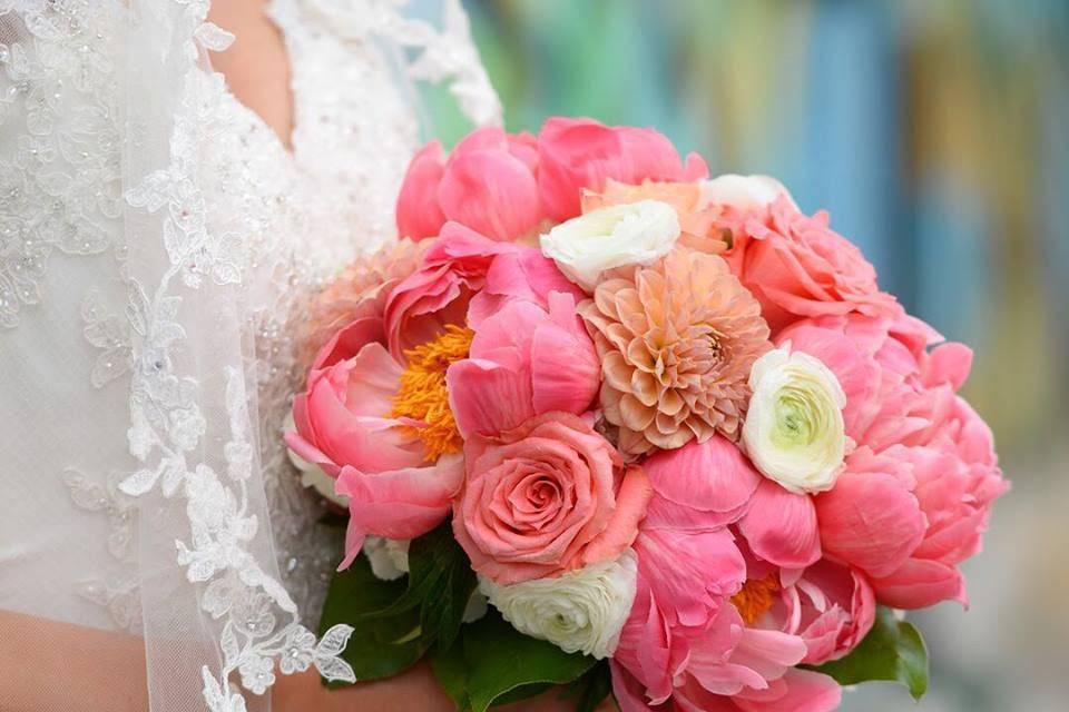 Traditional Peony Bouquet